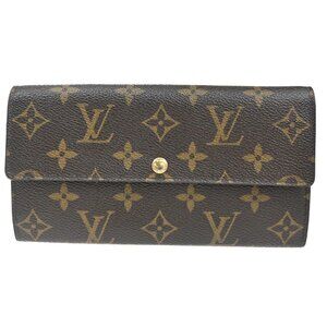 LOUIS VUITTON Portefeuille Sarah Long Wallet Monogram Fleuri 138-082725